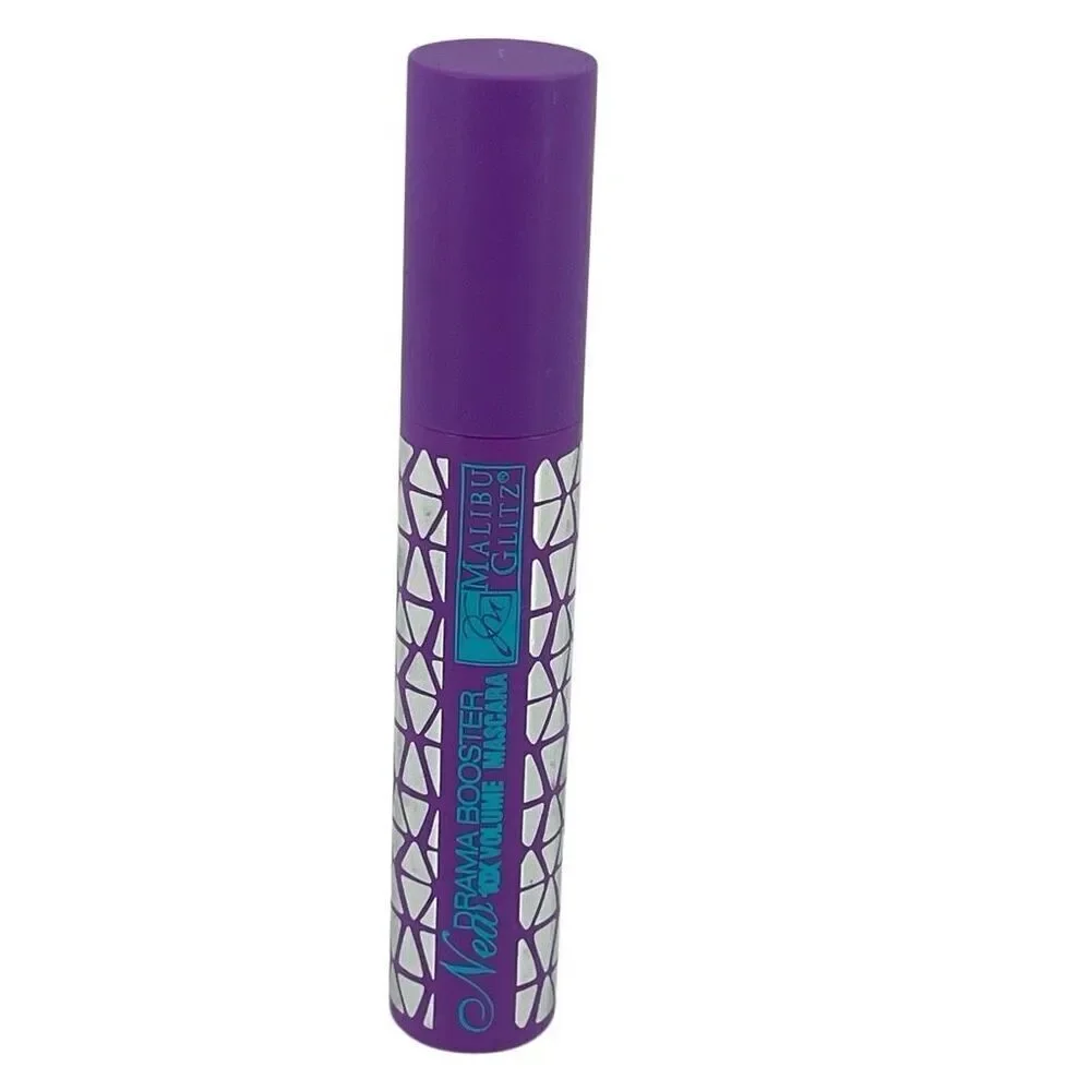 Malibu Glitz Women’s New Drama Booster 10X Volume Black Mascara 0.39oz / 11g